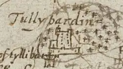 Map of Tullibardine Castle