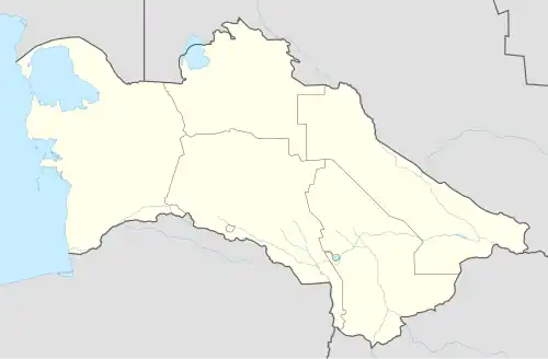 Altyndepe is located in Turkmenistan