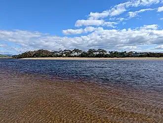 Turners Beach (Photo taken from the Leith side of the River Forth)