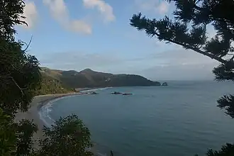 View from Twin Beaches Lookout, 2015