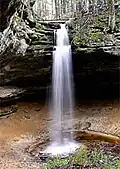 Twin Waterfalls Memorial Nature Sanctuary in Alger County
