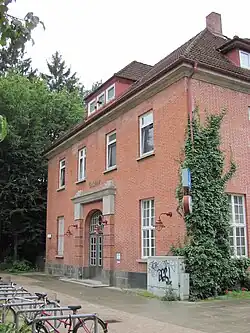 Exterior of the station building