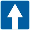 One-way street begins