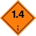 Class 1.4: Explosives