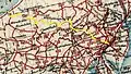US&nbsp;120 in the "final" 1926 plan; it was truncated to Ridgway-Reading in 1927