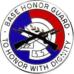 Air Force Base Honor Guard Badge