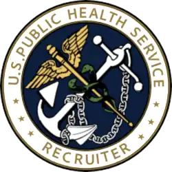 U.S. Public Health Service Commissioned Corps Recruiter Badges
