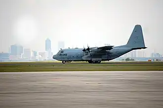 A C-130T of VR-62 at NAS Jacksonville, 2009