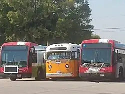 UTA Bus 2015 at Ogden Garage