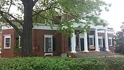The Zeta Psi house at the University of Virginia.