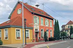 The town hall in Ueberstrass