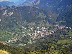 A general view of Ugine