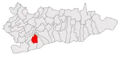 Location in Călărași County