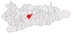Location in Călărași County