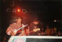 Ultramarine performing at Axis, Boston, Massachusetts, United States, on 3 December 1992