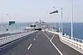 Umi-hotaru (Sea firefly) Parking Service area and Kisarazu