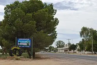 Mallee Highway at Underbool