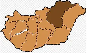 Map of the archdiocese