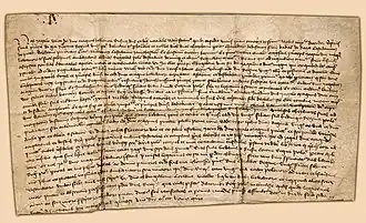 Image 39Act of Kreva signed on 14 August 1385 (from History of Lithuania)