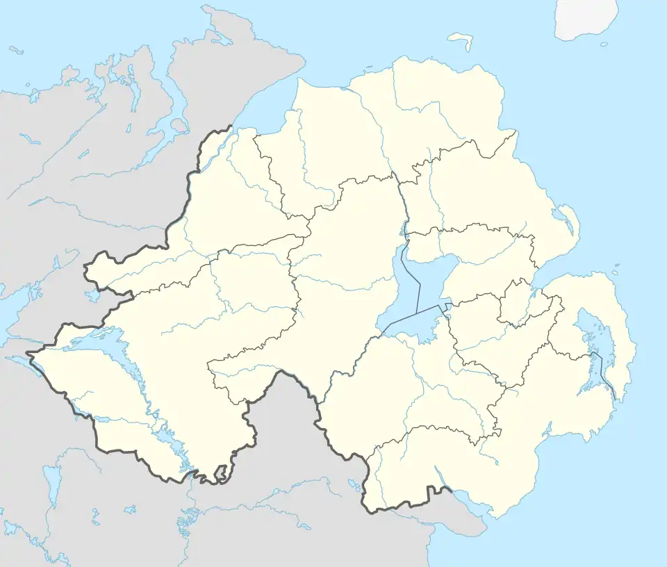 Donagh is located in Northern Ireland