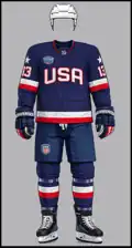Four Nations Face-Off uniforms