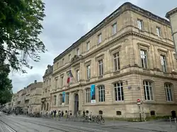 University of Bordeaux at Place Pey Berland. The École Nationale de la Magistrature and Cathédrale Saint-André are adjacent.