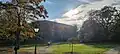 University of Edinburgh Main Library in autumn sun