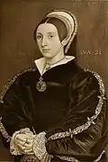 Unknown woman, formerly known as Catherine Howard, 1902, after Hans Holbein the Younger[101][100]