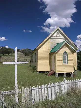 "Old Church", New England Highway, Wingen