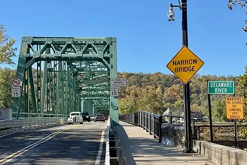 Approach from Milford