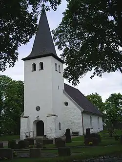 photo of a church in Upphärad