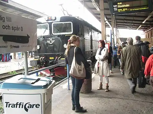 SJ's Uppsalapendeln in 2009