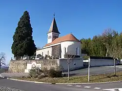 The church of Saint-Barthélémy