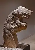 Human with a leopard on back (Urfa Museum)