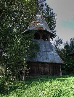 Wooden church in Urisiu de Jos