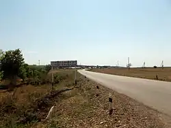 Road leading to Urman-Bishkadak
