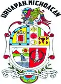 Official seal of Uruapan, Michoacán