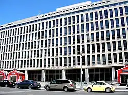 The Lyndon B. Johnson Building, headquarters of the United States Department of Education in w:Washington, D.C.