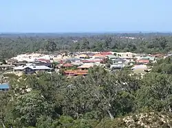 Usher as seen from Maidens Hill Reserve
