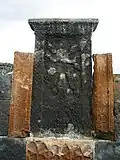 Khachkar standing near Surp Astvatsatsin Church