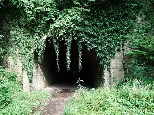 Usk railway tunnel