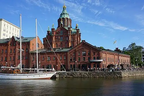 The cathedral during a summer evening in 2018.