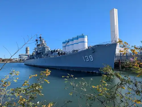 USS Salem (CA-139), site of the United States Naval Shipbuilding Museum.