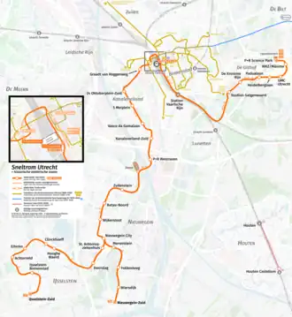 Network map as of 2022