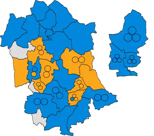 2007 results map