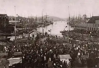 Vågen in the old days