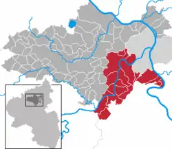 Location of Rhein-Mosel
