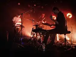 VIRTA performing at On the Rocks in Helsinki, Finland in May 2018 (Photo by Jari Flinck)