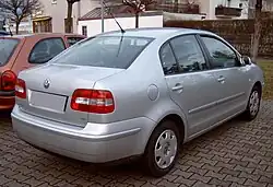 Volkswagen Polo MK4 sedan pre-facelift (rear)