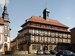 Photo of the Vacha town hall building